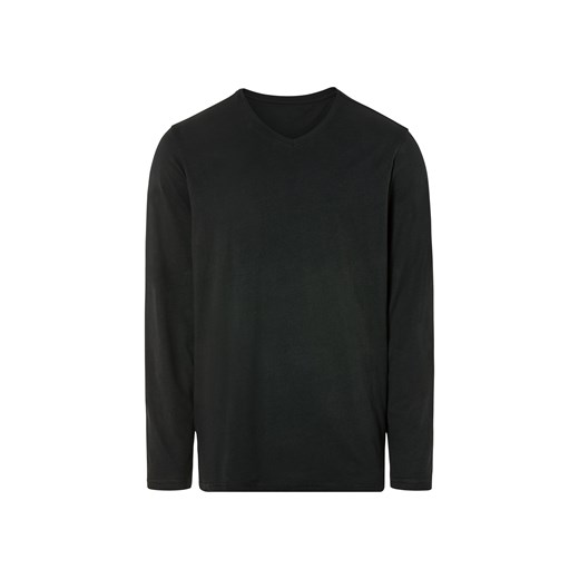 LIVERGY® Piżama męska z flaneli (S (44/46), Czarny) Livergy® LIDL Sklep