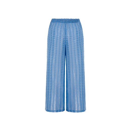 esmara® Koronkowe spodnie damskie z szerokimi nogawkami (Niebieski, S (36-38)) Esmara® LIDL Sklep