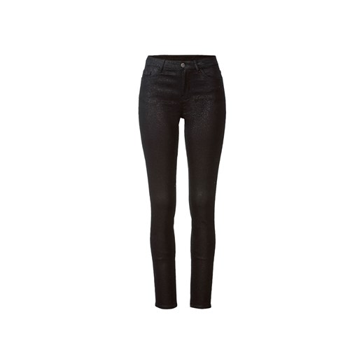 esmara® Jeansy damskie super skinny fit (42, Czarny/błyszczący) Esmara® okazja LIDL Sklep