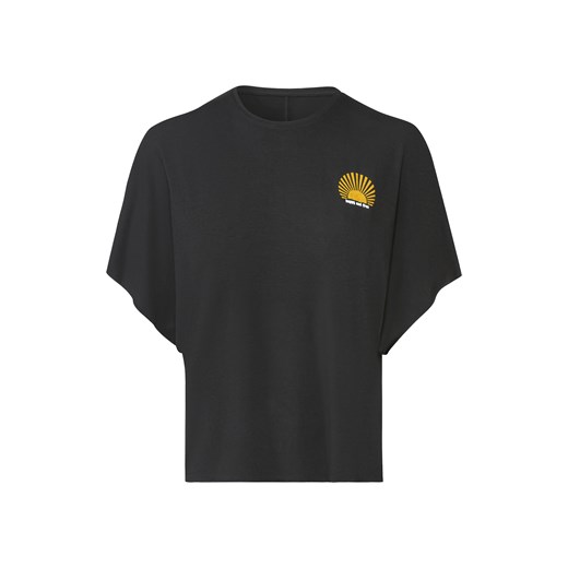 esmara® T-shirt damski z nadrukiem (Czarny, S (36/38)) Esmara® LIDL Sklep