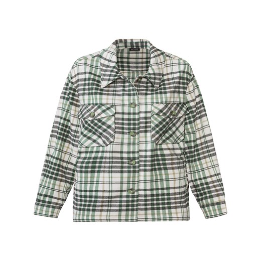 esmara® Koszula damska oversize z flaneli (38, W kratkę) Esmara® LIDL Sklep