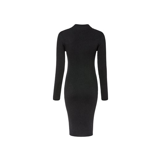 esmara® Sukienka damska z dzianiny (S (36/38), Czarny) Esmara® LIDL Sklep