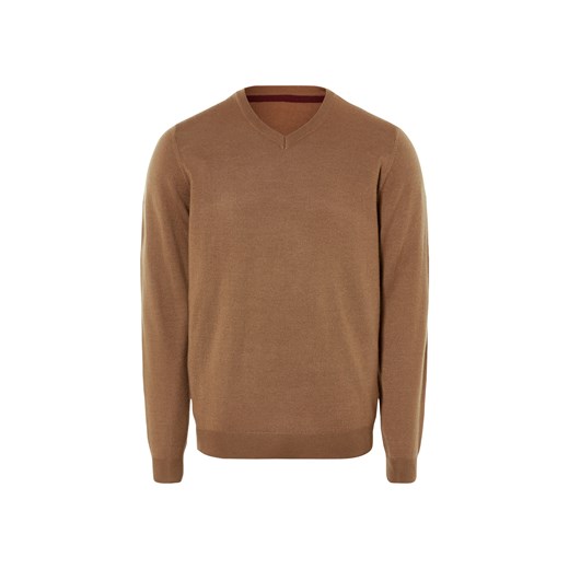 LIVERGY® Sweter dzianinowy męski z wełną merino (L (52/54), Camel) Livergy® LIDL Sklep