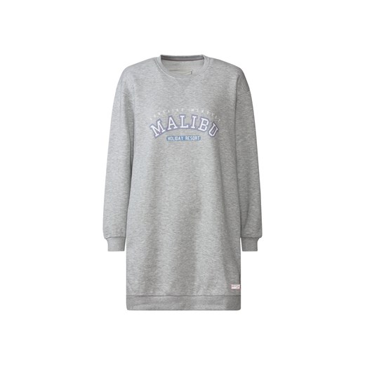 esmara® Sukienka dresowa damska (Szary, S (36/38)) Esmara® LIDL Sklep