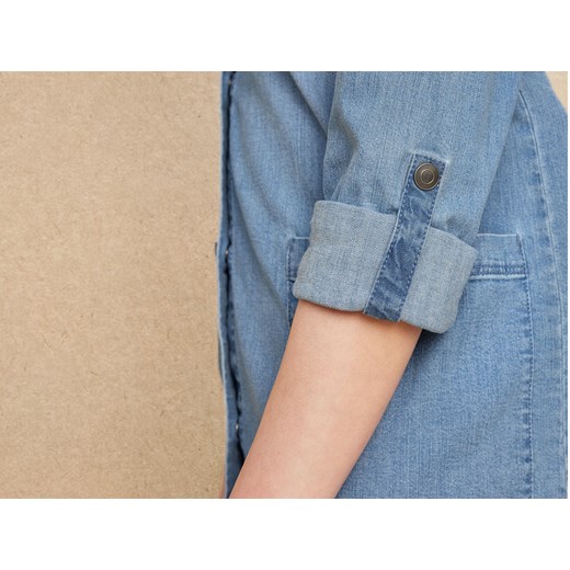 esmara® Koszula wierzchnia jeansowa damska (Niebieski, 36) Esmara® LIDL Sklep