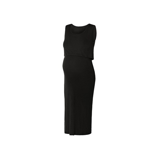 esmara® Sukienka ciążowa damska z wiskozą (XL (48-50), Czarny) Esmara® LIDL Sklep