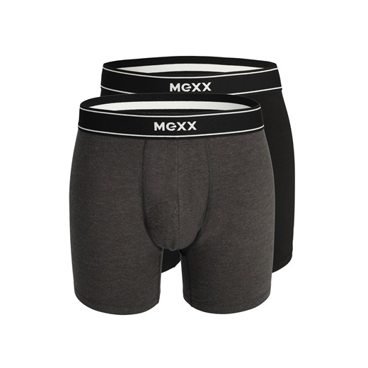 MEXX Bokserki męskie, 2 pary (M, Czarny/ szary) Mexx LIDL Sklep