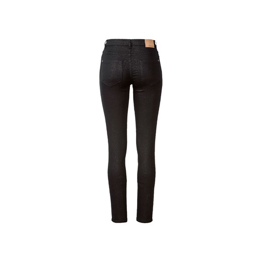 esmara® Jeansy damskie super skinny fit (42, Czarny/błyszczący) Esmara® okazyjna cena LIDL Sklep