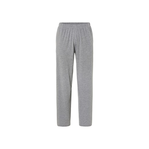Piżama męska z bawełną (koszulka + spodnie) (XL (56/58), Szary) LIDL Sklep