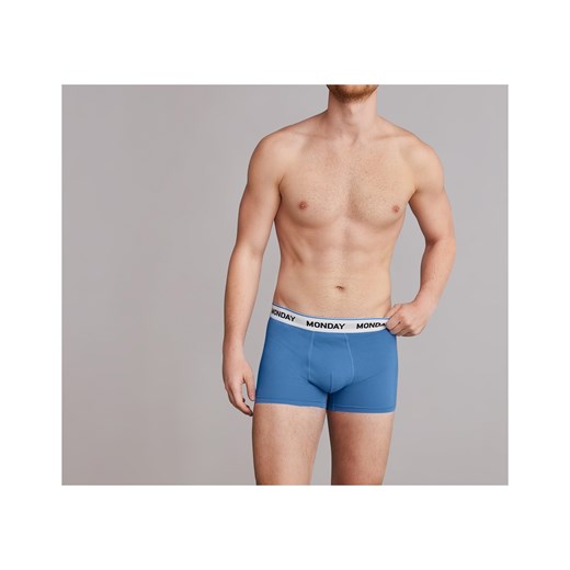 LIVERGY® Bokserki męskie z bawełną, 5 par (niebieski/pomarańczowy/szary, 7/XL) Livergy® LIDL Sklep