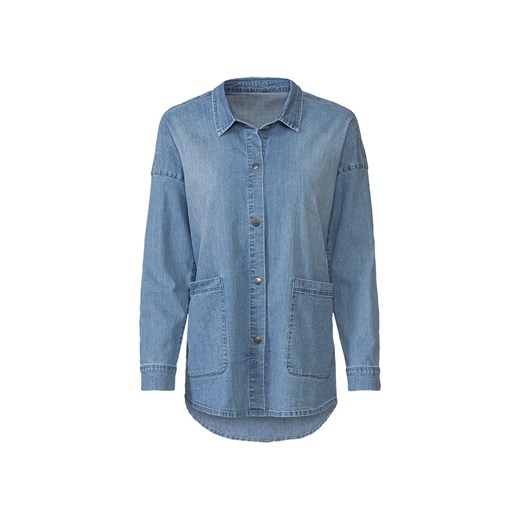 esmara® Koszula wierzchnia jeansowa damska (Niebieski, 36) Esmara® LIDL Sklep