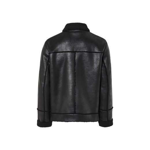 LIVERGY® Kurtka męska w stylu ramoneski, z kożuchem (L (52/54), Czarny) Livergy® LIDL Sklep
