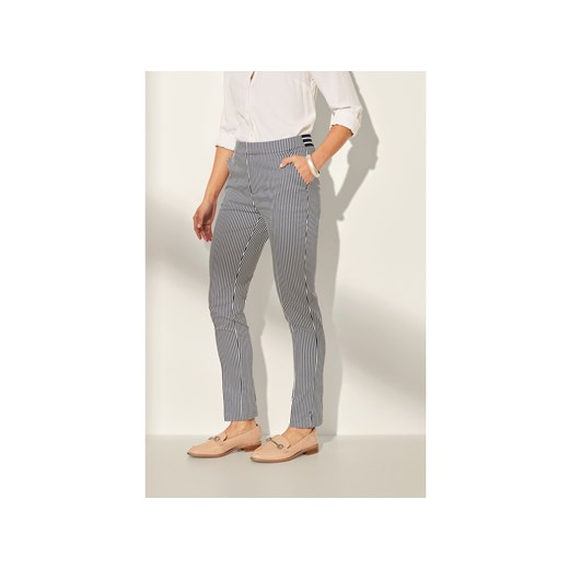 esmara® Spodnie damskie slacks (38, W paski) Esmara® LIDL Sklep