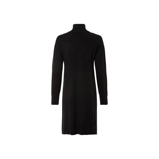esmara® Sukienka damska z dzianiny, z golfem (S (36-38), Czarny) Esmara® LIDL Sklep
