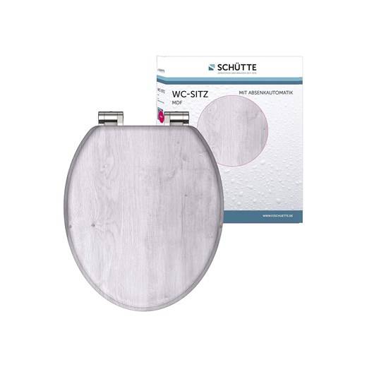 Schütte Deska sedesowa MDF z funkcją cichego opadania (Imitacja jasnego drewna) Schütte LIDL Sklep