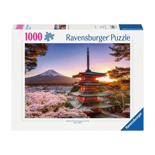 Ravensburger Puzzle 1000 elementów (Kwiat wiśni w Japonii) Ravensburger LIDL Sklep
