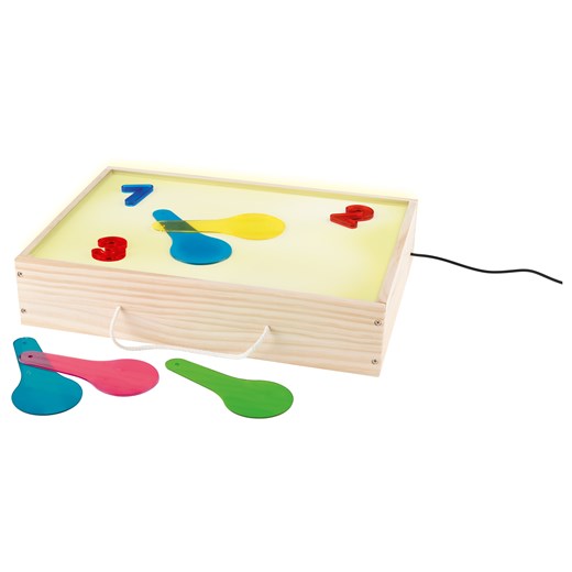 Playtive Skrzynka świetlna z drewna w stylu Montessori Playtive LIDL Sklep
