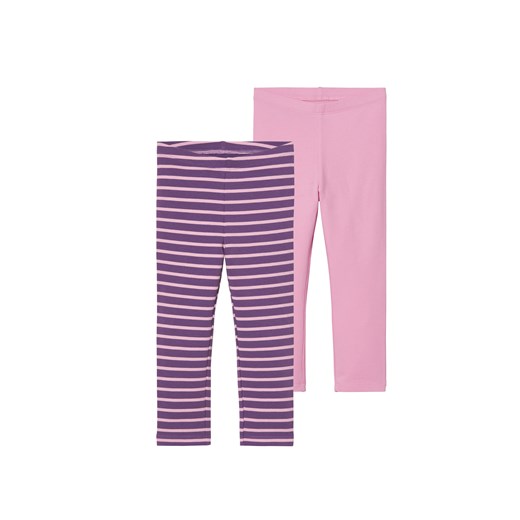 lupilu® Legginsy termiczne dziewczęce, 2 pary (110/116, Różowy/ w paski) Lupilu® LIDL Sklep