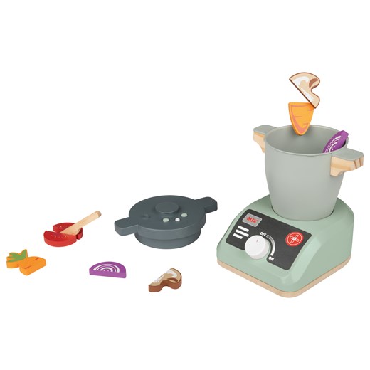 Playtive Drewniany zestaw zabawkowych akcesoriów kuchennych lub sklepowych Playtive LIDL Sklep