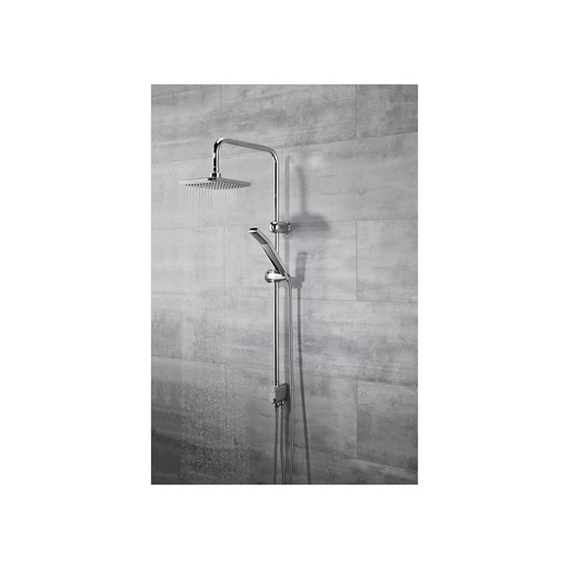 LIVARNO home Zestaw prysznicowy z deszczownicą, z wężem prysznicowym 150 cm Livarno Home LIDL Sklep