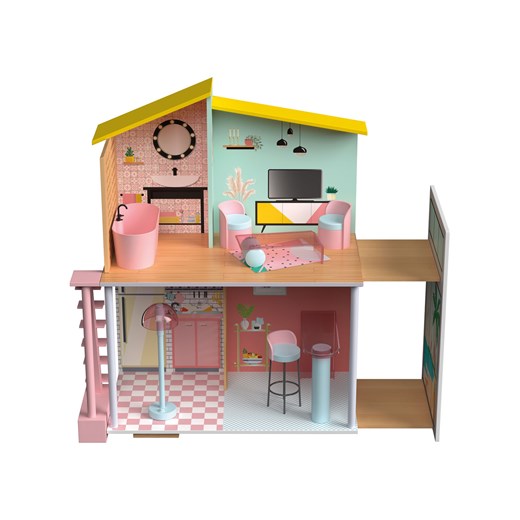 Playtive Drewniany domek dla lalek Fashion Doll Playtive LIDL Sklep