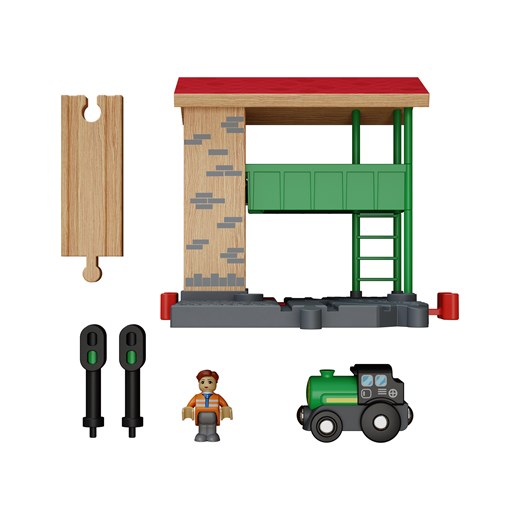 Playtive Zestaw do rozbudowy kolejki (Zestaw ze zwrotnicą) Playtive LIDL Sklep