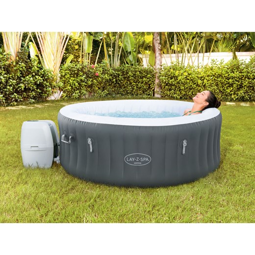 Bestway Okrągłe jacuzzi ogrodowe LAY-Z-SPA® Kokos AirJet, 120 dysz powietrznych, Bestway LIDL Sklep
