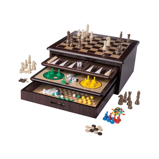 Playtive Drewniany zestaw gier 10 w 1 Playtive LIDL Sklep