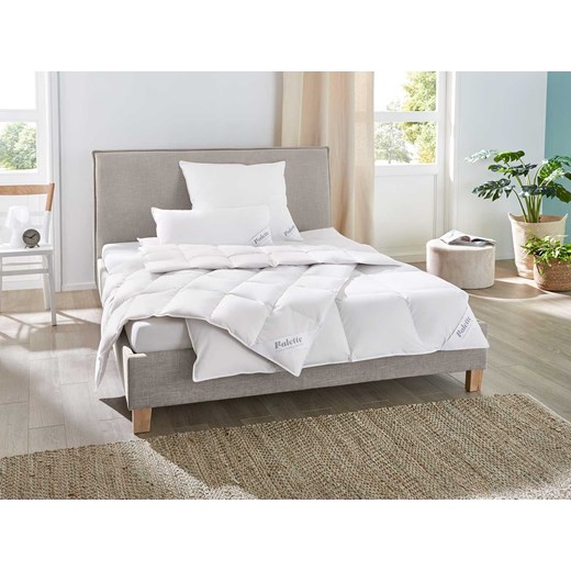 OBB Puchowa kołdra kasetowa Premium Elegance, medium (135 X 200 CM) Obb LIDL Sklep