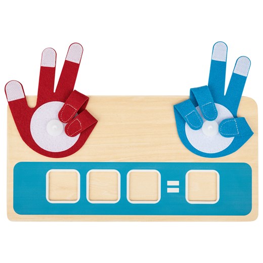 Playtive Gra edukacyjna Montessori: Liczby (Gra liczenie palców) Playtive LIDL Sklep