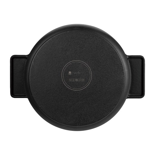 Masterpro Garnek żeliwny z pokrywką, Ø 26 cm (Czarny) Masterpro LIDL Sklep