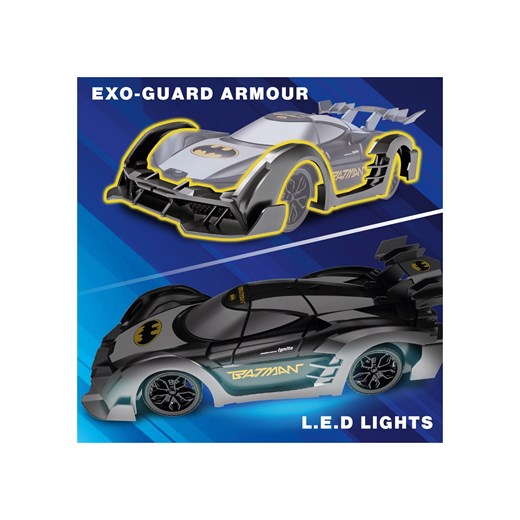 DC R/C Racer Batman zintegrowanymi światłami LED LIDL Sklep