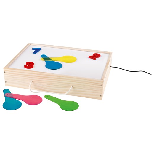 Playtive Skrzynka świetlna z drewna w stylu Montessori Playtive LIDL Sklep