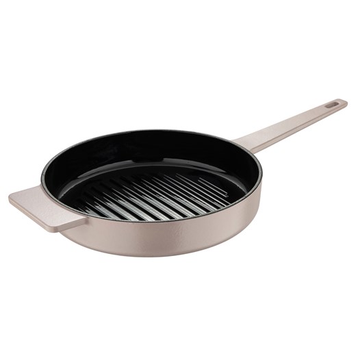 Masterpro Żeliwna patelnia grillowa „Eternal” z powłoką emaliowaną, Ø 25 cm Masterpro LIDL Sklep