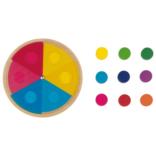 Playtive Gra w kolory w stylu Montessori (Centrum teorii koloru) Playtive LIDL Sklep