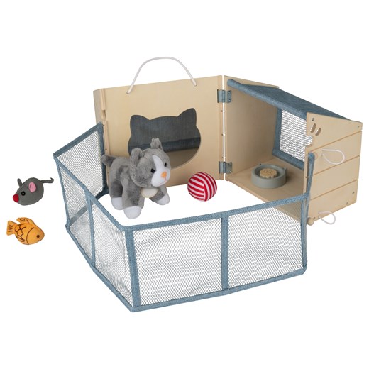 Playtive Domek dla psa/ kota/ świnki morskiej, do zabawy (Dom dla kota) Playtive LIDL Sklep