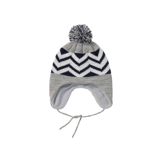 lupilu® Czapka dziecięca z polarem (Szary/niebieski, 116/128) Lupilu® LIDL Sklep
