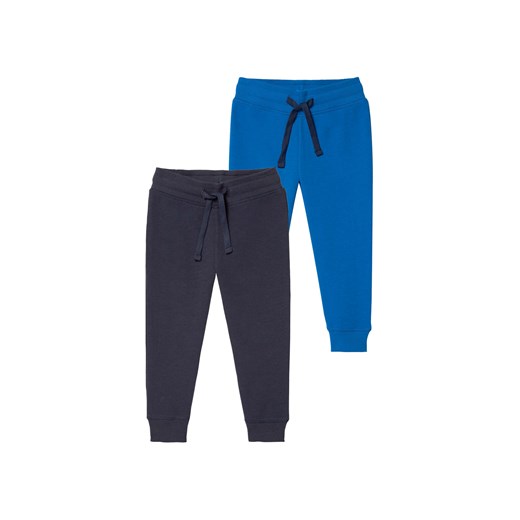 lupilu® Spodnie dresowe chłopięce, 2 pary (86/92, Niebieski/granatowy) Lupilu® LIDL Sklep