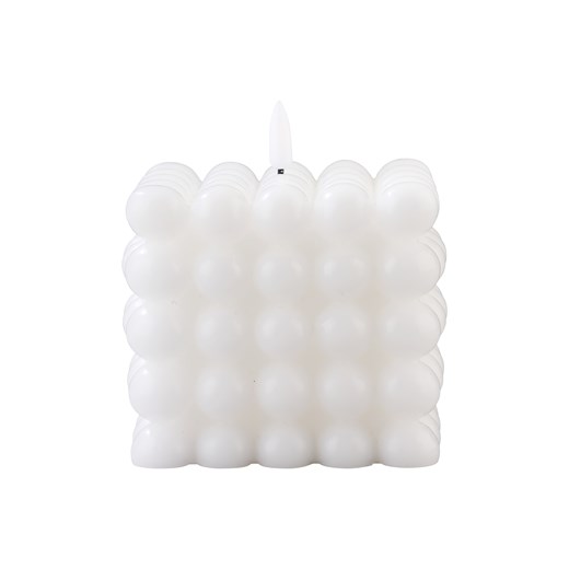 LIVARNO home Świece LED z prawdziwego wosku, zasilane bateriami (Bąbelkowa Livarno Home LIDL Sklep