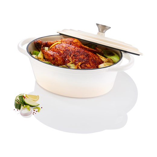 LIVARNO home Brytfanna żeliwna, Ø 22 cm Livarno Home LIDL Sklep