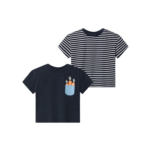 lupilu® T-shirty niemowlęce z bawełny organicznej, 2 sztuki Lupilu® LIDL Sklep