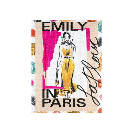 Puzzle z kolekcji "Emily in Paris", 500 elementów (żółta sukienka) LIDL Sklep