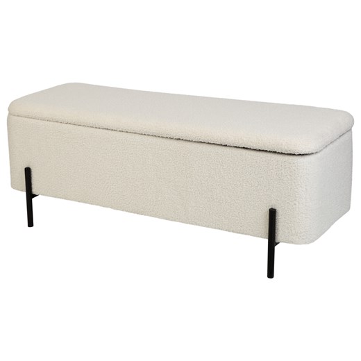 LIVARNO home Ławka tapicerowana boucle ze schowkiem Livarno Home LIDL Sklep