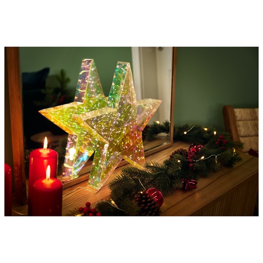 LIVARNO home Dekoracja holograficzna LED z 8 efektami świetlnymi (Gwiazda) Livarno Home LIDL Sklep