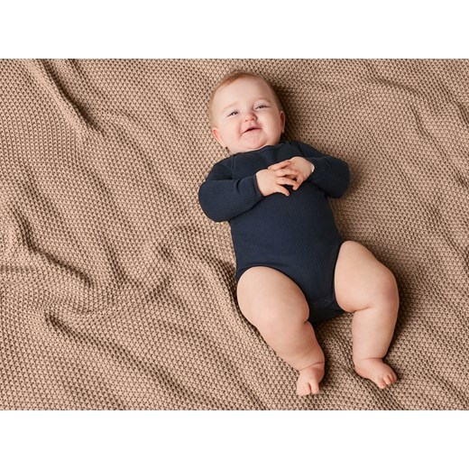 lupilu® Body niemowlęcy z długim rękawem (86/92, Granatowy) Lupilu® LIDL Sklep