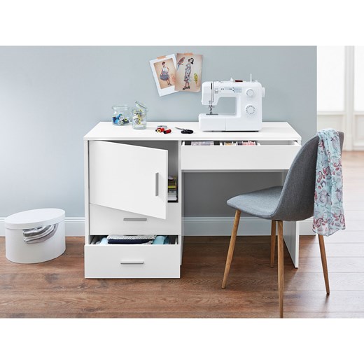 LIVARNO home Stół biurko do maszyny do szycia, biały Livarno Home LIDL Sklep
