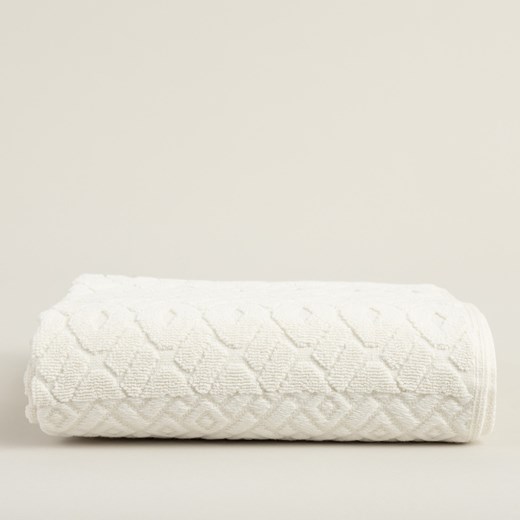 Ręcznik Lattice 70x140 cm cream pearl ze sklepu dekoria.pl w kategorii Ręczniki - zdjęcie 176536407