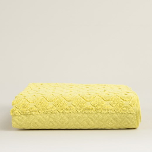 Ręcznik Lattice 70x140 cm sunny yellow ze sklepu dekoria.pl w kategorii Ręczniki - zdjęcie 176536417
