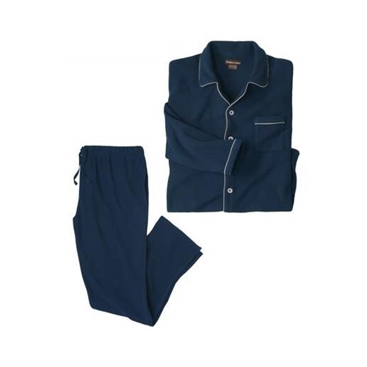 Piżama z mikropolaru Blue Night ze sklepu Atlas For Men w kategorii Piżamy męskie - zdjęcie 176536605