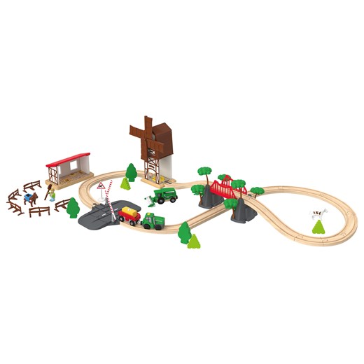 Playtive Drewniana kolejka Gospodarstwo lub Straż pożarna  (Gospodarstwo) Playtive LIDL Sklep